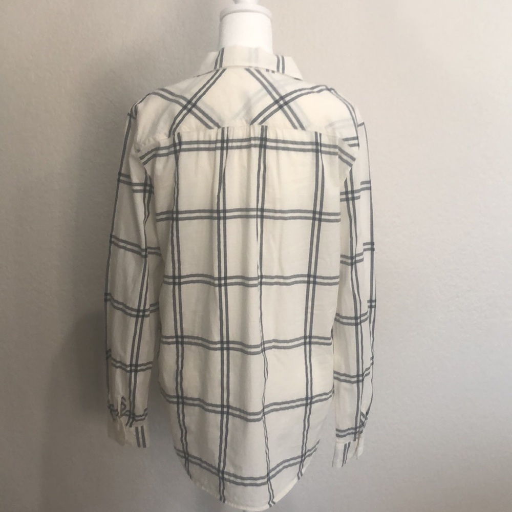 Euc Loft Button Down Top - Softened - image 4